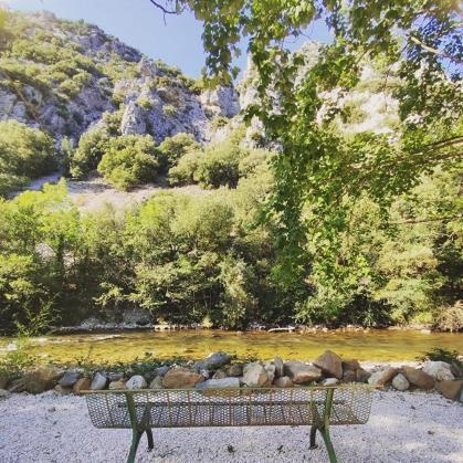 Отель Le Moulin Du Pont D'Alies Axat Экстерьер фото